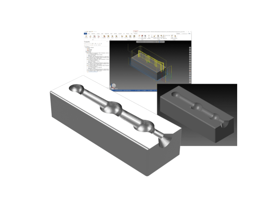 Mill handle mold