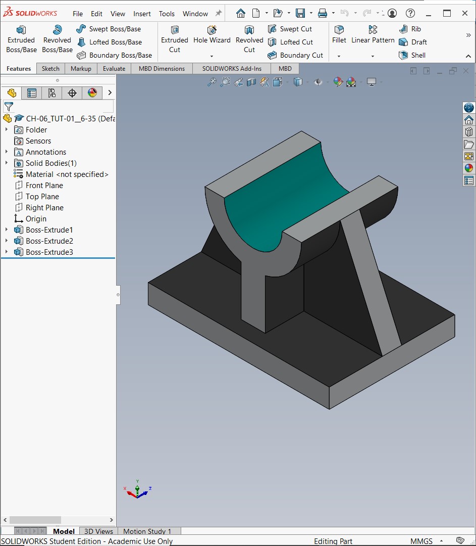 Saddle support
