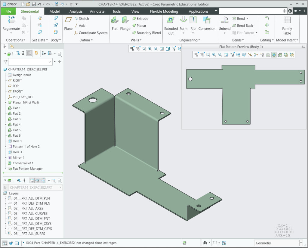 Sheetmetal Component C