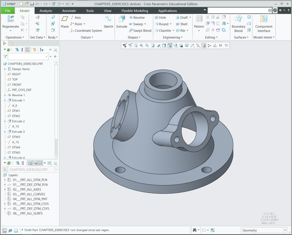 Angled diverter body