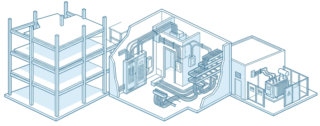 Icons representing CAM, process, toolpath, CNC mill, precision, control, additive manufacturing, filament, and 3D printing technology.